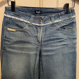 Authentic D&G Vintage Stretch Bell Bottom Jeans